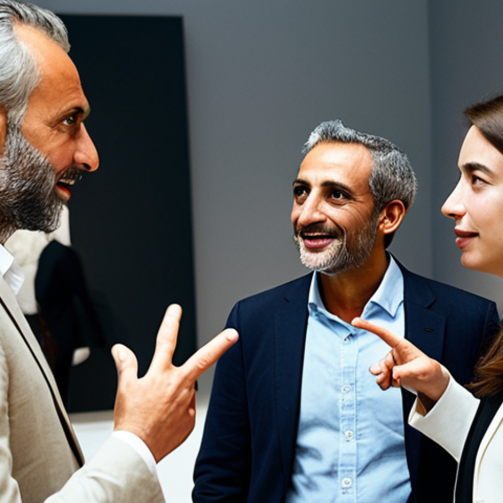 문화자본과 사회적 지위 - Cultural Conversation**

A group of well-dressed, fully clothed professionals engaged in an animated...